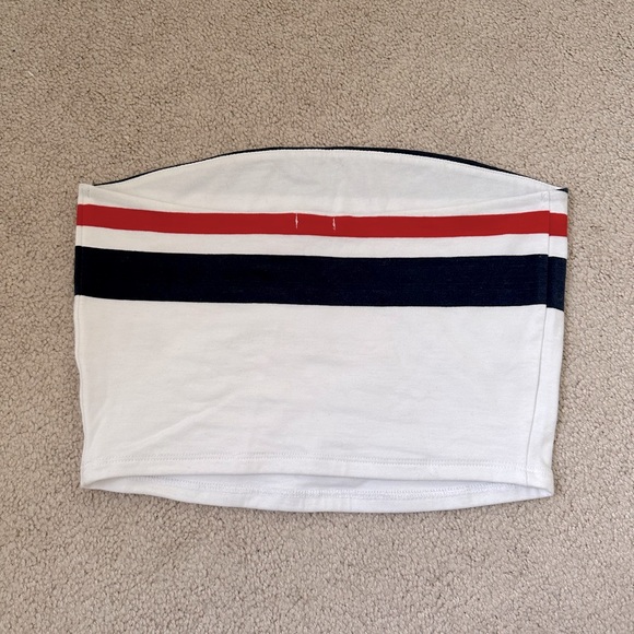 GARAGE Strapless Cropped Top (size S) - Picture 2 of 5